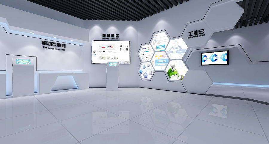 惠通智能科技展廳|展示/櫥窗/店面設(shè)計(jì)|空間/建筑|你們崩潰了沒丶 - 原創(chuàng)設(shè)計(jì)作品 